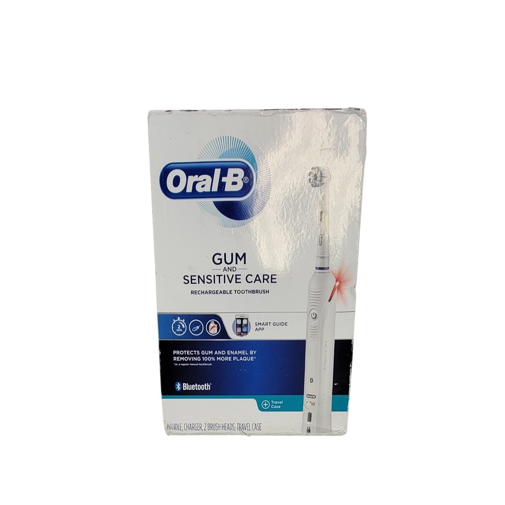 Oral‎ B Gum Sensitive Care Rechargeable Toothbrush Smart Guide App Bluetooth